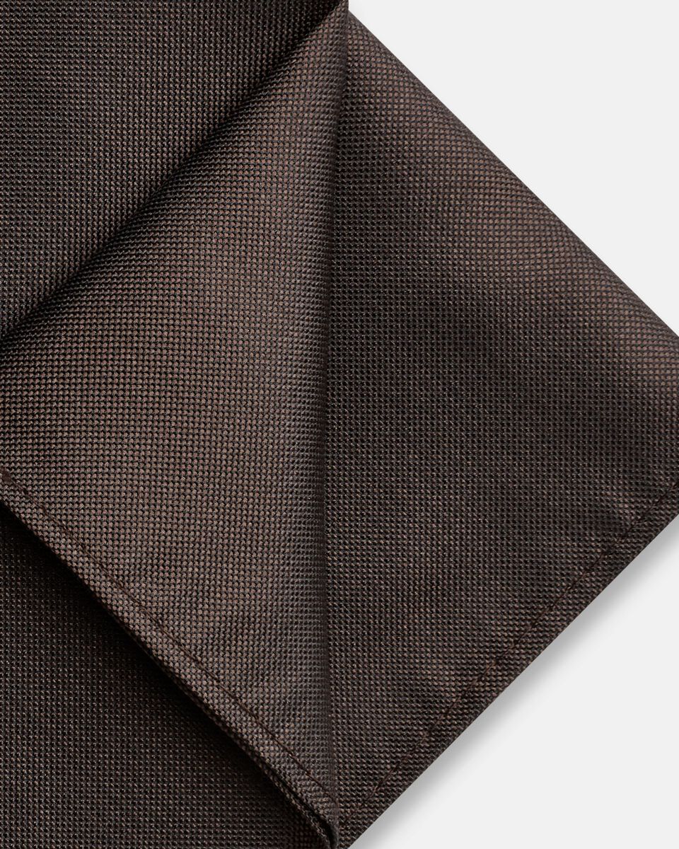 Brown Silk Pocket Square